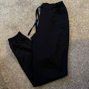Black heartsoul scrub pants